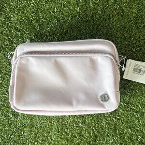 Everywhere Crossbody Bag 2L Metal Hardware - Pink Organza/Silver